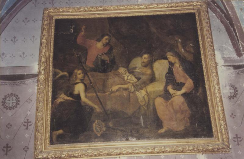 tableau : mort de saint Joseph, vue générale