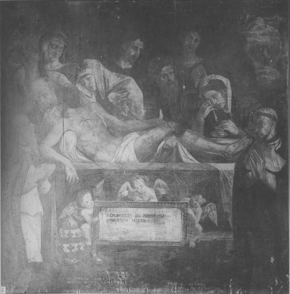 tableau : la Mise au tombeau, vue générale - © Ministère de la Culture (France), Médiathèque du patrimoine et de la photographie (objets mobiliers), tous droits réservés