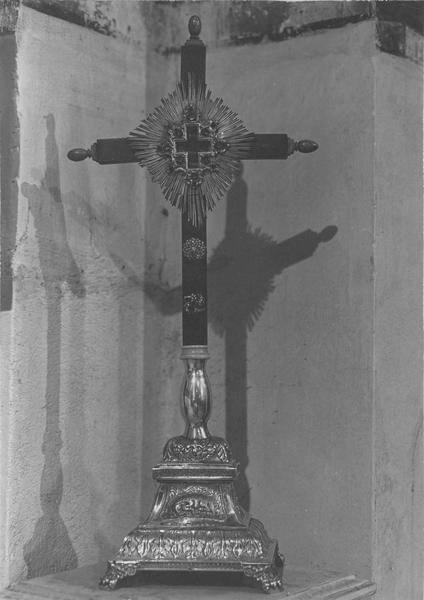 croix-reliquaire, vue générale