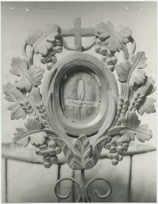 ensemble de quatre reliquaires des saints Justin, Colomba, Victoire et Honésime - © Ministère de la Culture (France), Médiathèque du patrimoine et de la photographie, diffusion GrandPalaisRmn Photo