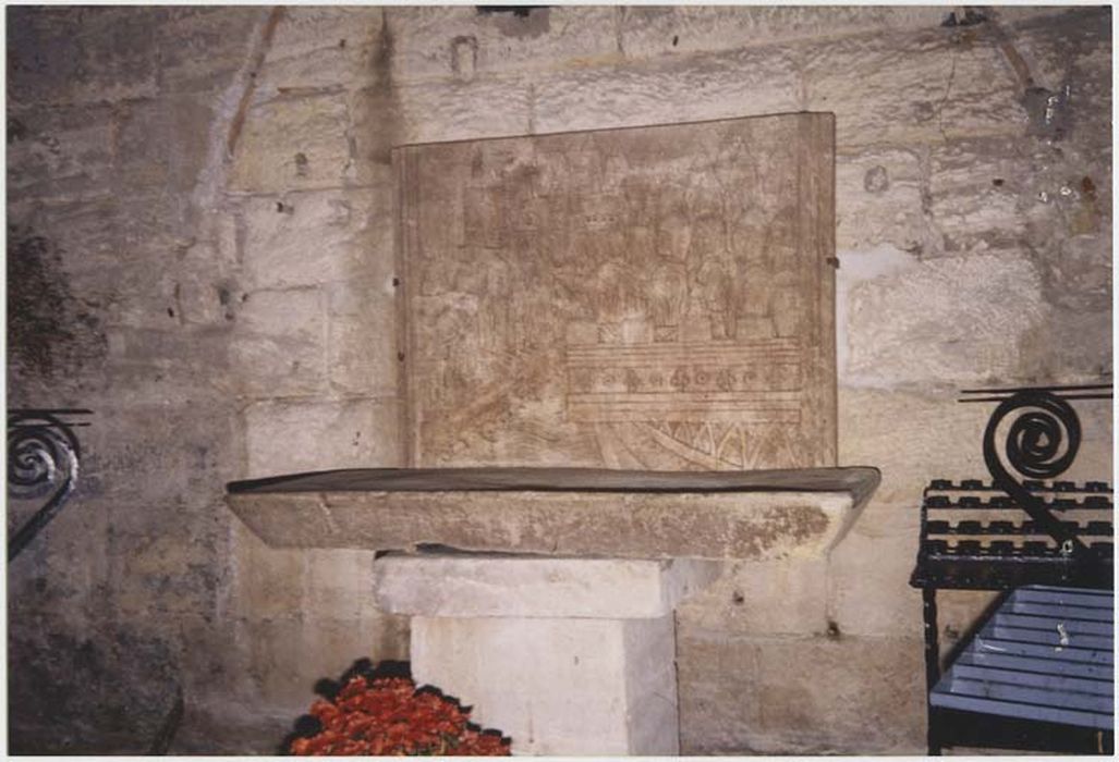 table d'autel de la troisième chapelle Nord - © Ministère de la Culture (France), Médiathèque du patrimoine et de la photographie, diffusion GrandPalaisRmn Photo