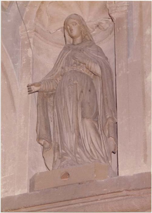 statue : la Vierge de l'Annonciation