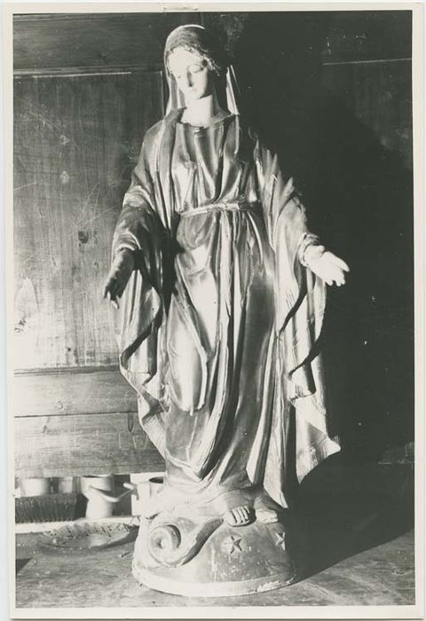 statue : Immaculée Conception ou Vierge de l'Annonciation - © Ministère de la Culture (France), Médiathèque du patrimoine et de la photographie, diffusion GrandPalaisRmn Photo