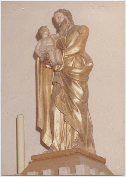 statue : Saint Joseph et l'Enfant Jésus - © Ministère de la Culture (France), Médiathèque du patrimoine et de la photographie, diffusion GrandPalaisRmn Photo