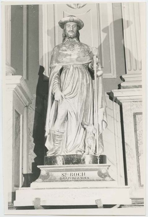 statue : Saint Roch