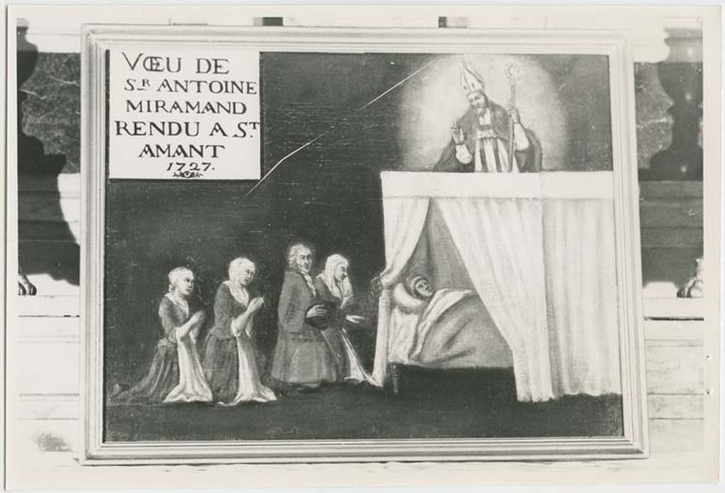 tableau, ex-voto d'Antoine Miramand