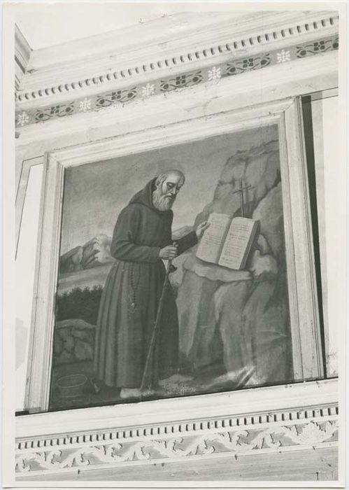 tableau et son cadre : Saint Antoine abbé - © Ministère de la Culture (France), Médiathèque du patrimoine et de la photographie, diffusion GrandPalaisRmn Photo