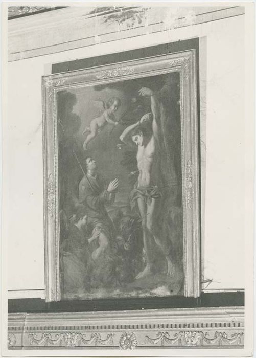 tableau et son cadre : Saint Roch et saint Sébastien - © Ministère de la Culture (France), Médiathèque du patrimoine et de la photographie, diffusion GrandPalaisRmn Photo