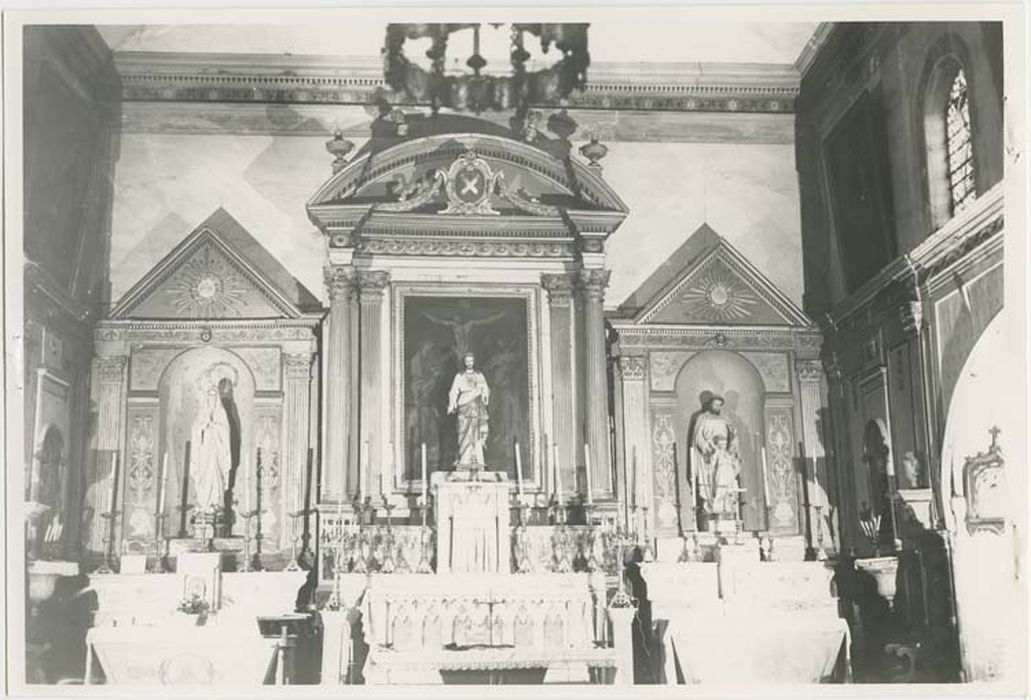 maître-autel, retable et lambris de revêtement - © Ministère de la Culture (France), Médiathèque du patrimoine et de la photographie, diffusion GrandPalaisRmn Photo
