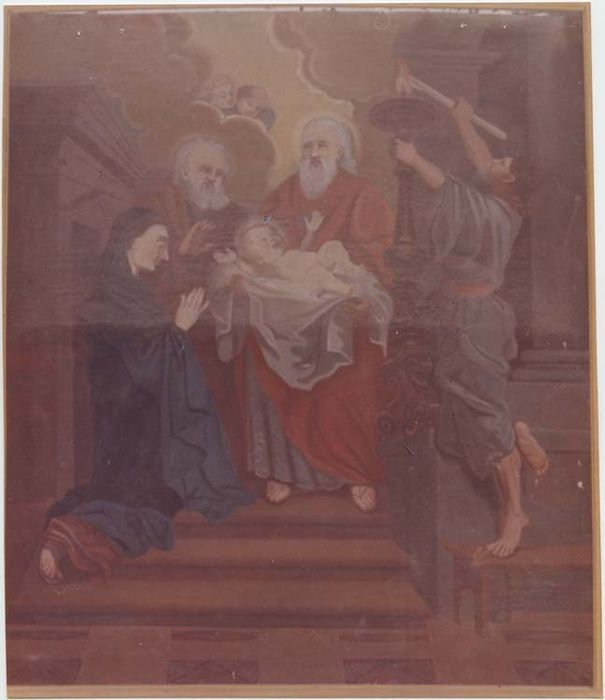 tableau et son cadre : La purification de la Vierge - © Ministère de la Culture (France), Médiathèque du patrimoine et de la photographie, diffusion GrandPalaisRmn Photo