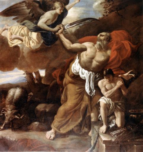 tableau : Sacrifice d'Abraham