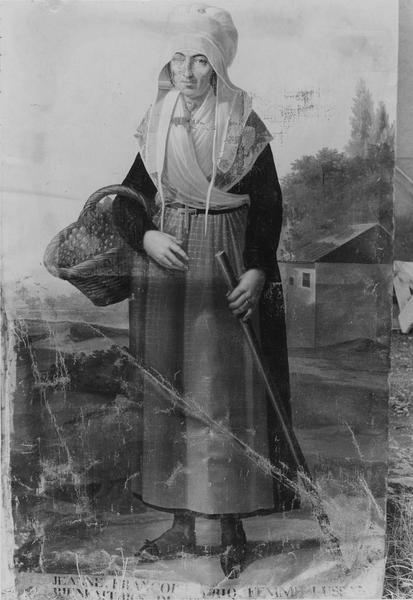 tableau : portrait de Jeanne Françoise Lussan - © Ministère de la Culture (France), Médiathèque du patrimoine et de la photographie (objets mobiliers), tous droits réservés