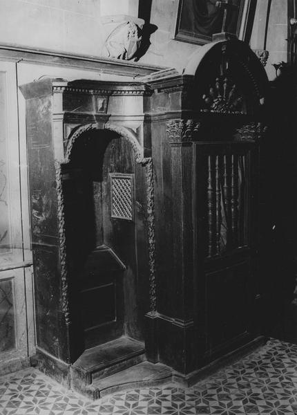 confessionnal - © Ministère de la Culture (France), Médiathèque du patrimoine et de la photographie (objets mobiliers), tous droits réservés