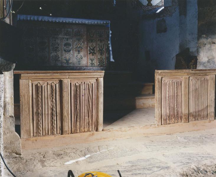 clôture (table de communion) - © Ministère de la Culture (France), Médiathèque du patrimoine et de la photographie (objets mobiliers), tous droits réservés