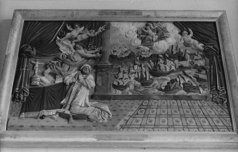 bas-relief : bataille de Lépante, Massacre des Innocents