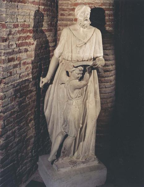 statue : saint Matthieu