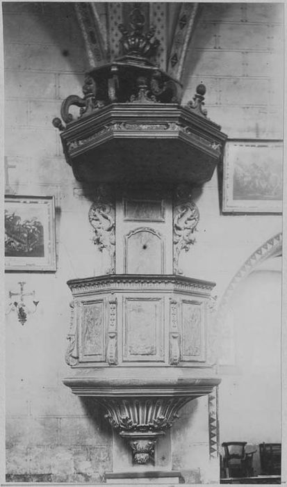 chaire à prêcher - © Ministère de la Culture (France), Médiathèque du patrimoine et de la photographie, diffusion RMN-GP