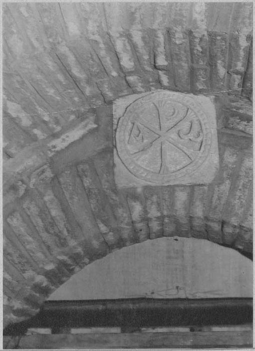 bas-relief : chrisme - © Ministère de la Culture (France), Médiathèque du patrimoine et de la photographie, diffusion RMN-GP