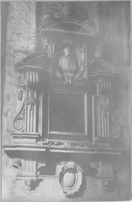 buste, monument sépulcral d'Henri de Sponde, évêque de Pamiers