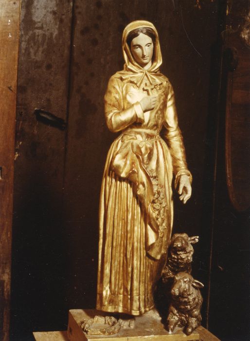 statue : Sainte Germaine de Pibrac