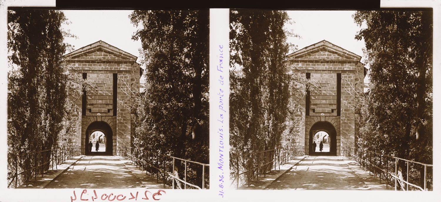 Porte d’accès nord à la citadelle, dite Porte de France