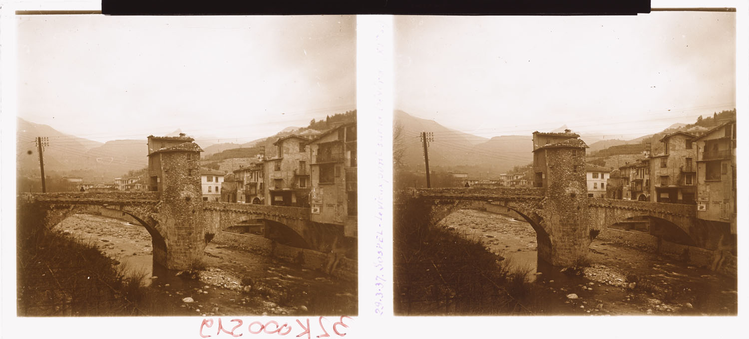 Le vieux pont sur la Bévéra (XIe s)