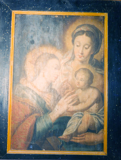 tableau : Vierge à l'Enfant et sainte Catherine (la)