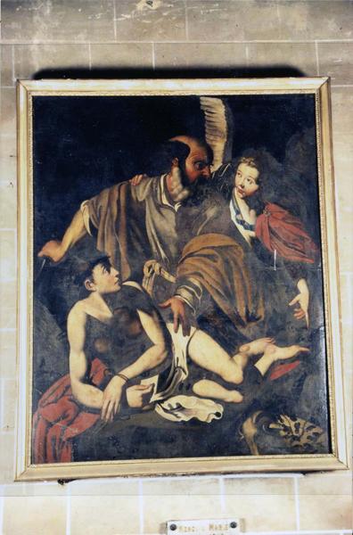 tableau : Sacrifice d'Isaac - © Ministère de la Culture (France), Médiathèque du patrimoine et de la photographie (objets mobiliers), tous droits réservés