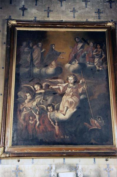 tableau : Saint Michel enfant