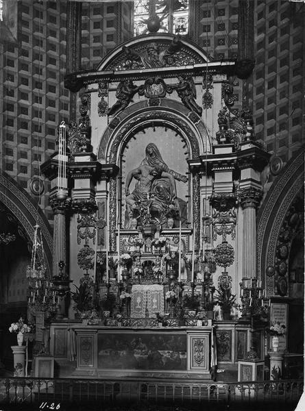 autel, retable (maître-autel) - © Ministère de la Culture (France), Médiathèque du patrimoine et de la photographie (objets mobiliers), tous droits réservés