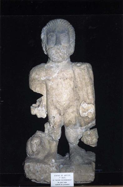 statue : Jupiter d'Escorneboeuf - © Ministère de la Culture (France), Médiathèque du patrimoine et de la photographie (objets mobiliers), tous droits réservés