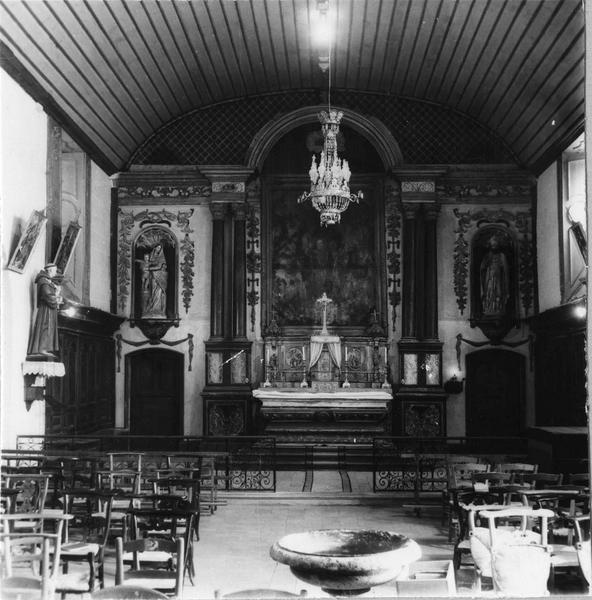 autel, retable, tabernacle, tableau, lambris de revêtement (maître-autel)