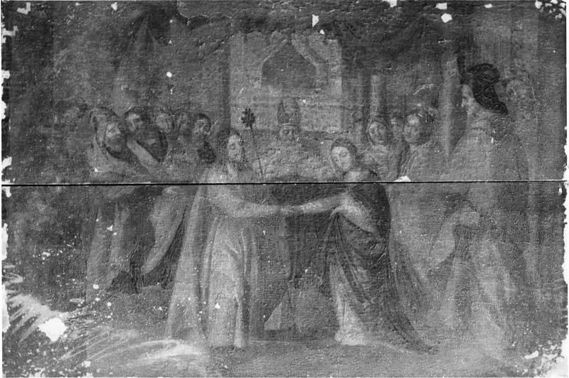trois prédelles : Le Mariage de la Vierge, La Visitation, La Fuite en Égypte - © Ministère de la Culture (France), Médiathèque du patrimoine et de la photographie (objets mobiliers), tous droits réservés