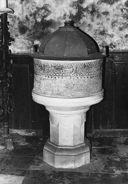 Fonts baptismaux (cuvette des fonts baptismaux)