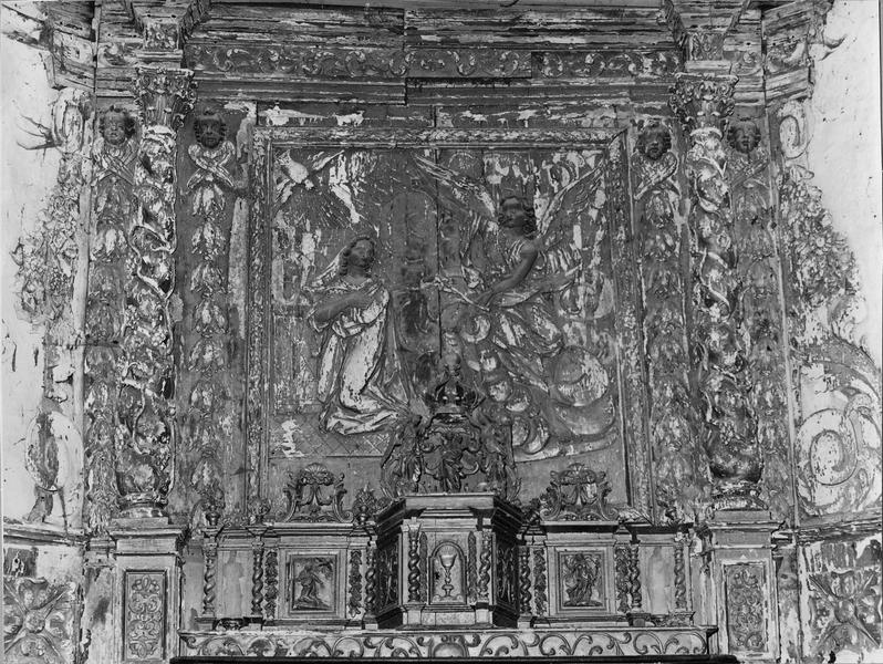 retable, tabernacle de l'Annonciation, du maître-autel - © Ministère de la Culture (France), Médiathèque du patrimoine et de la photographie (objets mobiliers), tous droits réservés