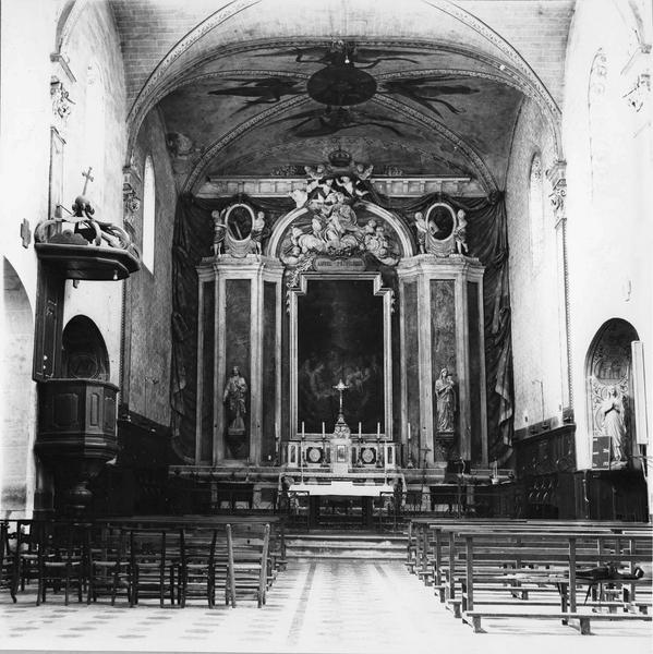 autel, retable, tabernacle, tableau (maître-autel)