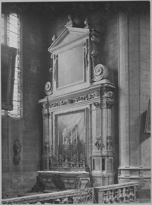 autel, retable de la chapelle de la Présentation