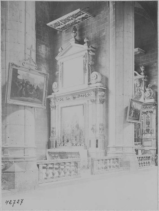 autel, retable de la chapelle de la Présentation