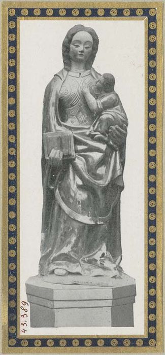 Statue dite Notre-Dame-de-Fleurance : Vierge à l'Enfant