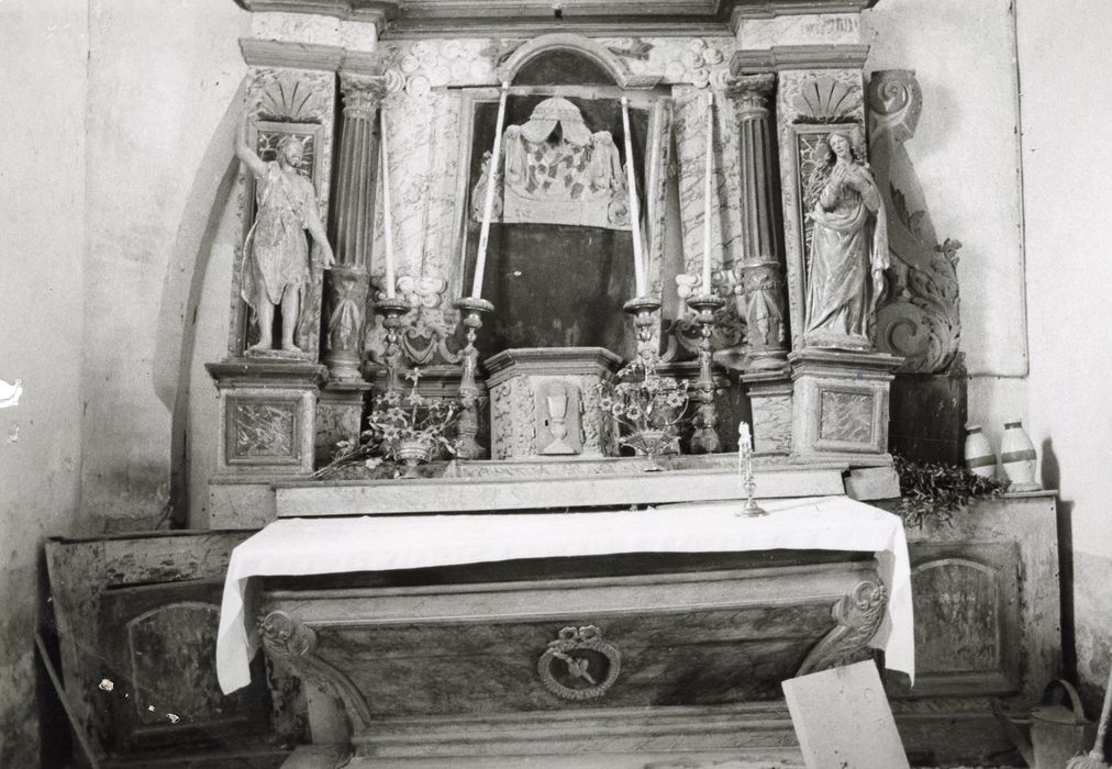 autel, tabernacle, retable de la chapelle sud - © Ministère de la Culture (France), Médiathèque du patrimoine et de la photographie, diffusion GrandPalaisRmn Photo