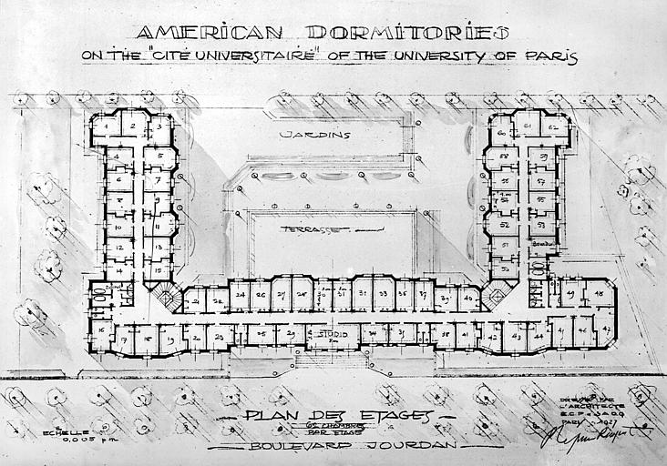 Plan des étages