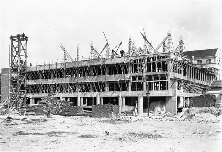 Travaux de construction, mai 1930