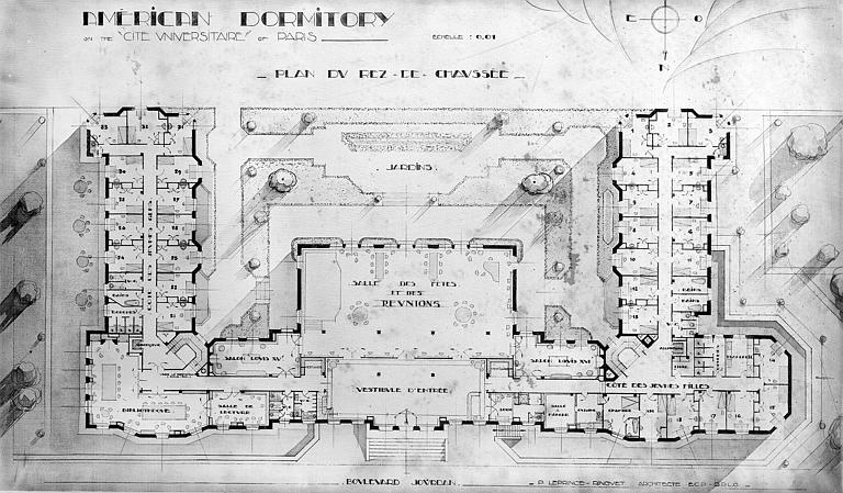 Plan du rez-de-chaussée