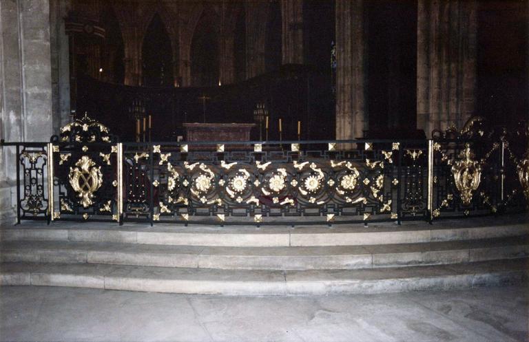 clôture liturgique (grille) style Louis XV