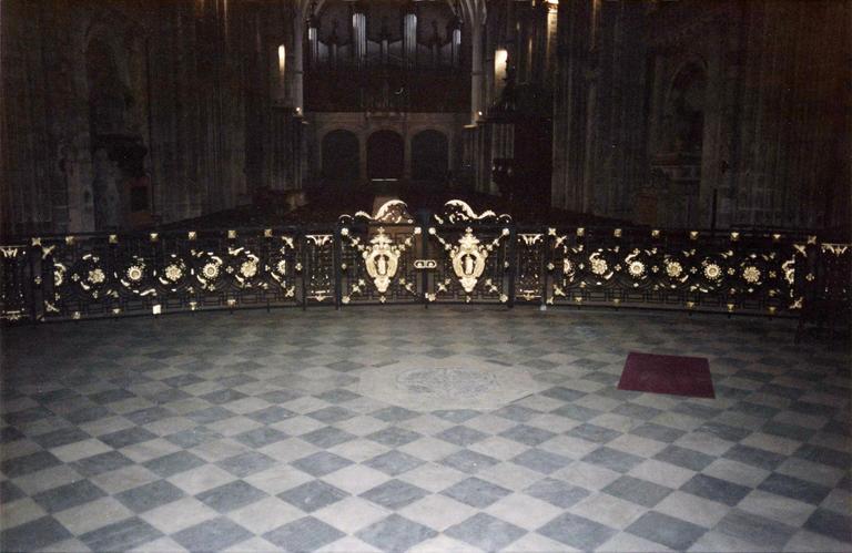 clôture liturgique (grille) style Louis XV