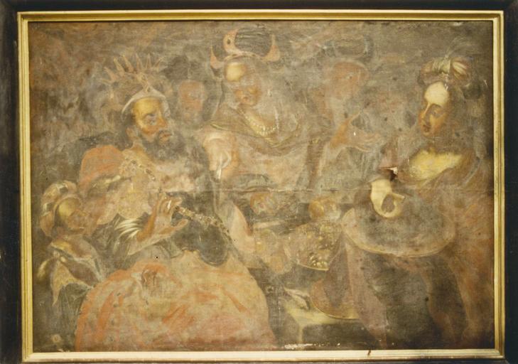 tableau : Salomé présentant la tête de saint Jean-Baptiste à Hérode en présence d'Hérodiade - © Ministère de la Culture (France), Médiathèque du patrimoine et de la photographie, diffusion RMN-GP