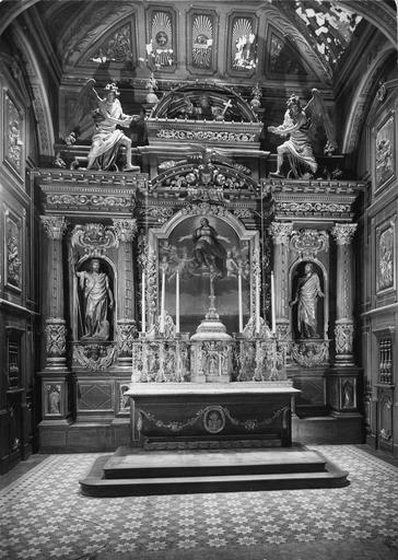 retable du maître-autel, tableau : Assomption de la Vierge (l'), - © Ministère de la Culture (France), Médiathèque du patrimoine et de la photographie, diffusion RMN-GP