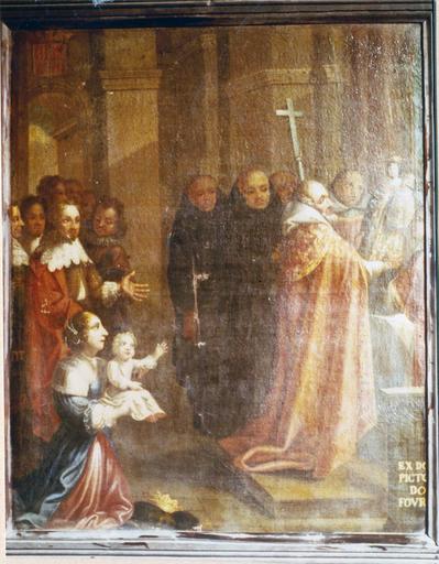 tableau : cardinal Sourdis présentant la statue de Notre-Dame de Verdelais (le) - © Ministère de la Culture (France), Médiathèque du patrimoine et de la photographie, diffusion RMN-GP