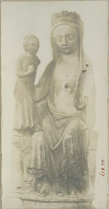 statue : Vierge à l'Enfant - © Ministère de la Culture (France), Médiathèque du patrimoine et de la photographie, diffusion RMN-GP