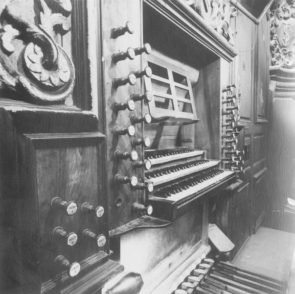 orgue de tribune, détail